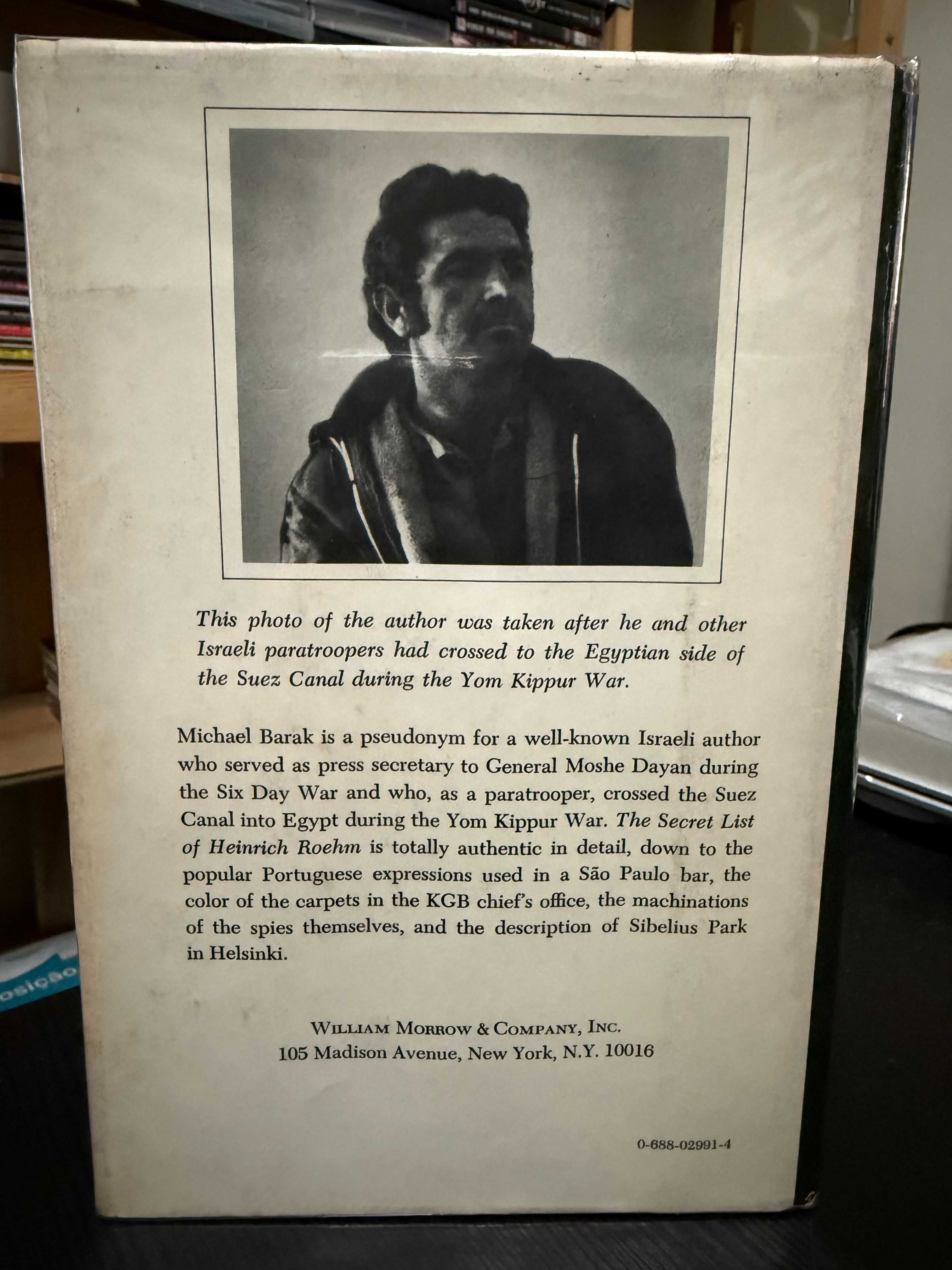 Michael Barak – The Secret List of Heinrich Roehm