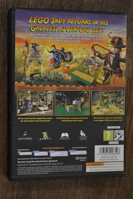 Lego Indiana Jones 2  The Adventure Continues  PC