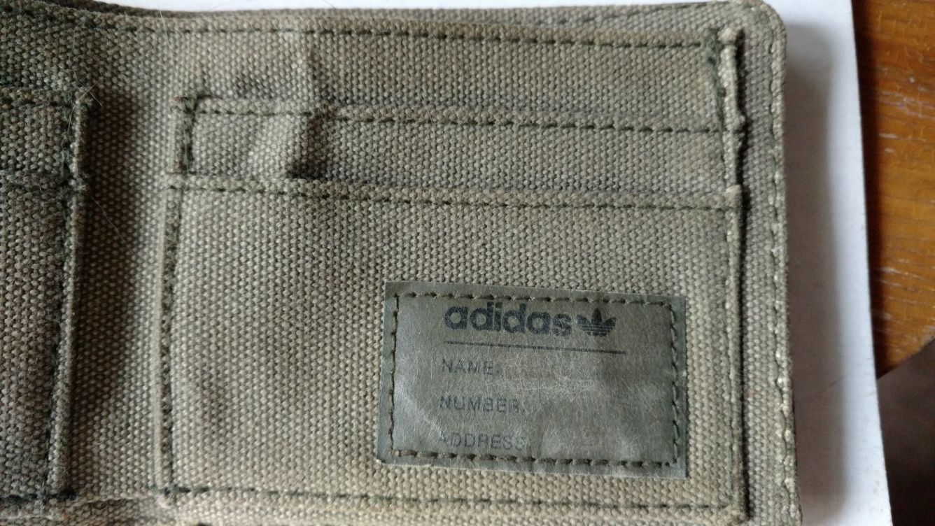 Кошелёк гаманець, adidas original кожаный