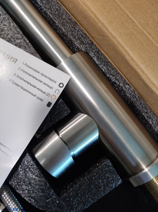 Vendo torneira de cozinha nova em aço escovado torneira extensível