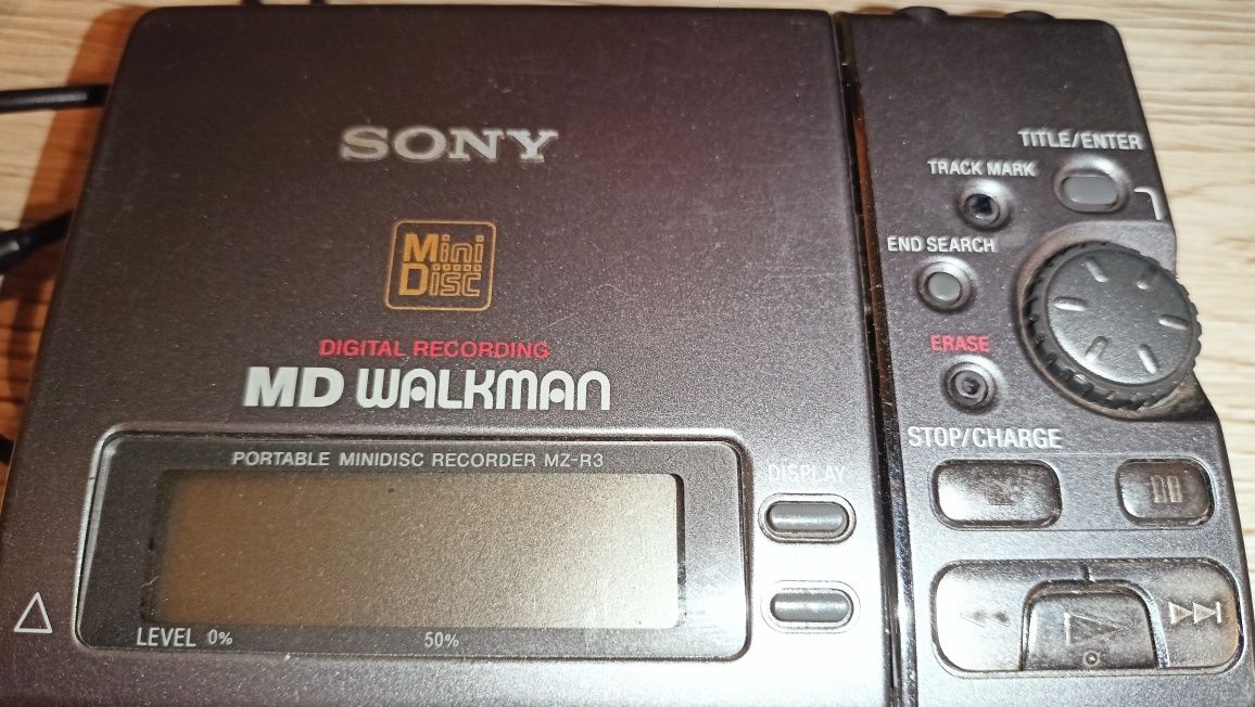 Przenośny Rejstrator MINIDISC MZ-R3