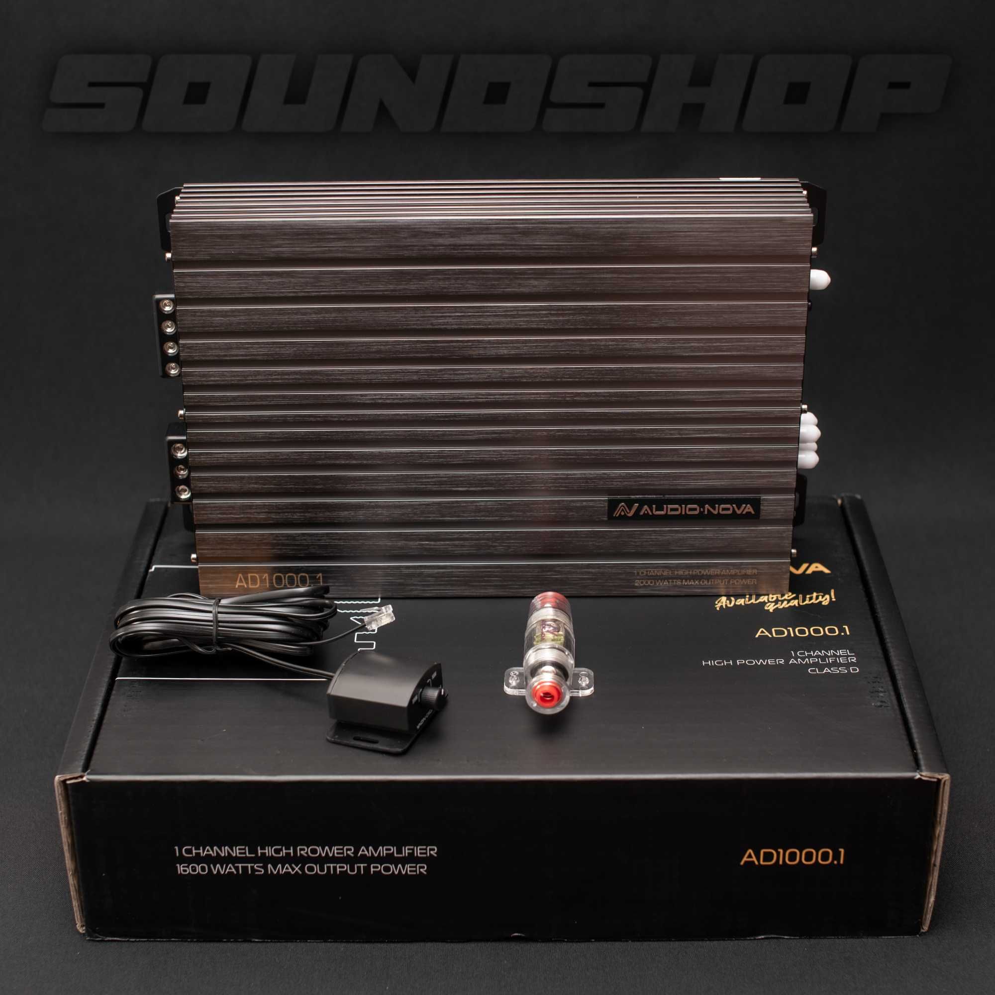 Wzmacniacz Audionova AD1000.1 (1250W RMS 1 Om)