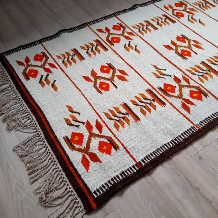 Kilim , gobelin PRL - duży ,bardzo dobry stan!