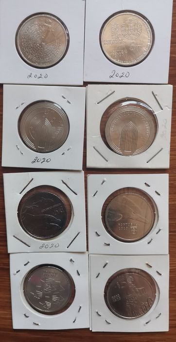 Moedas comemorativas de 5€ UNC - 2020