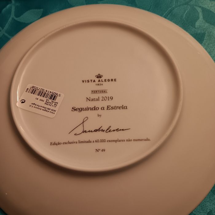 Pratos de colecção Natal Vista Alegre
