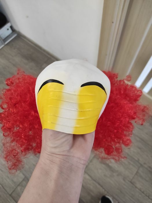 Маска,перука  клоуна