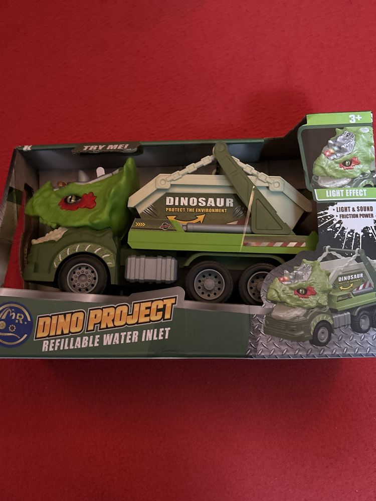 Carrinho de dinossauro