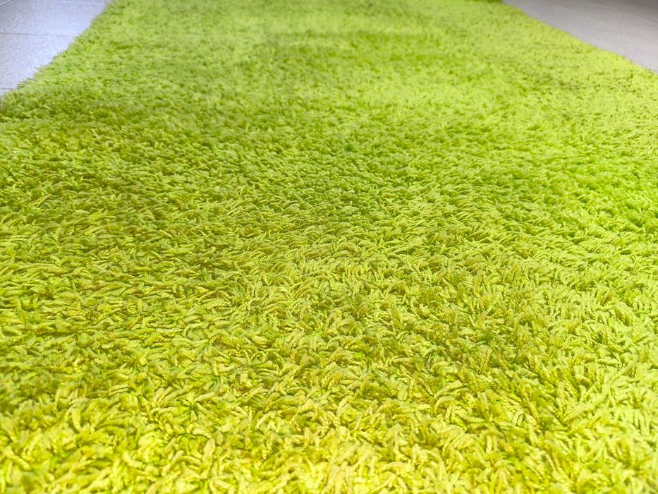 Tapete carpete decoração verde