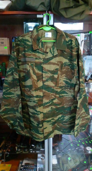 Bluza Wojskowa Armia Grecja Lizard camo r.XXL 171-185 kl.134 nowa