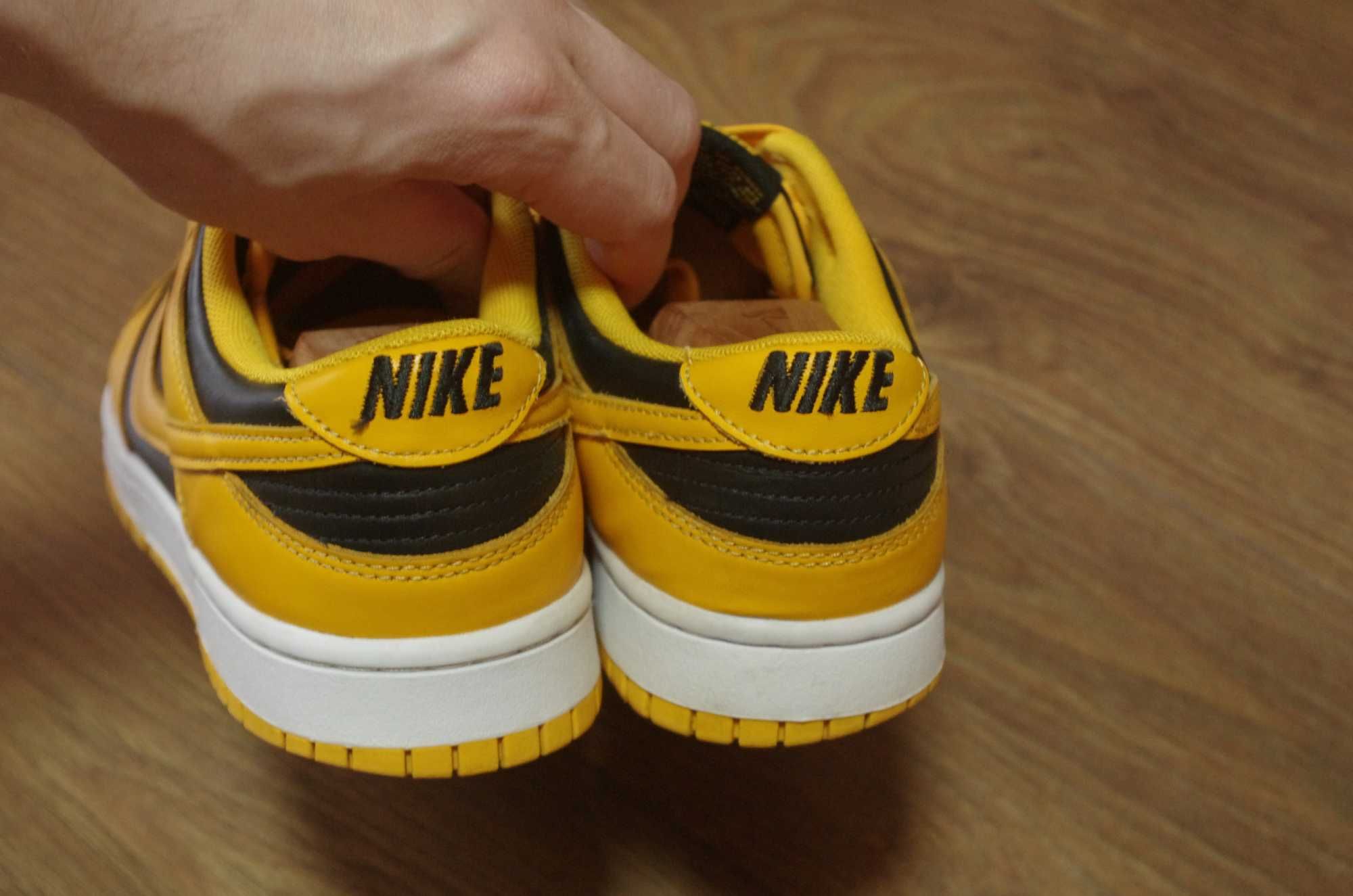 Кроссовки Nike Dunk low yellow black DD1391-004 оригінал 42,5 розмір