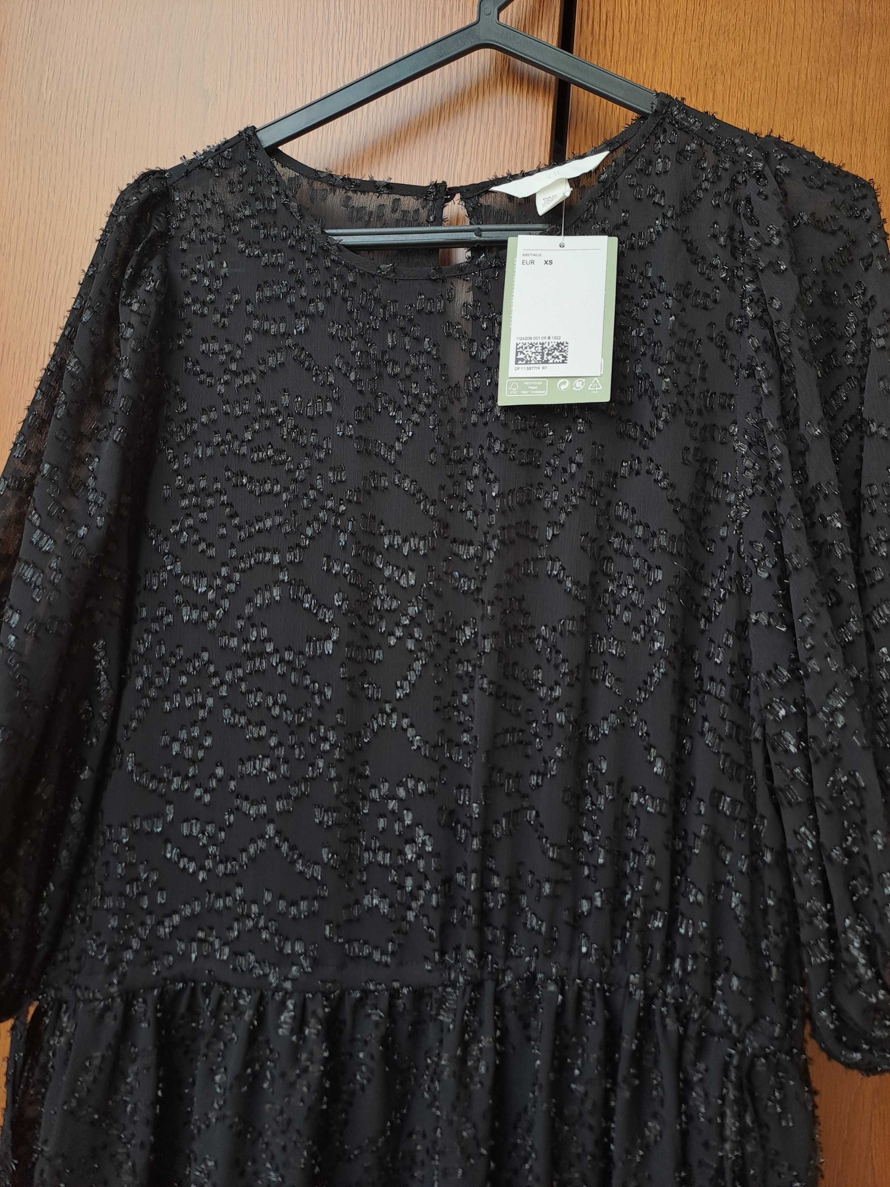 Vestido preto H&M