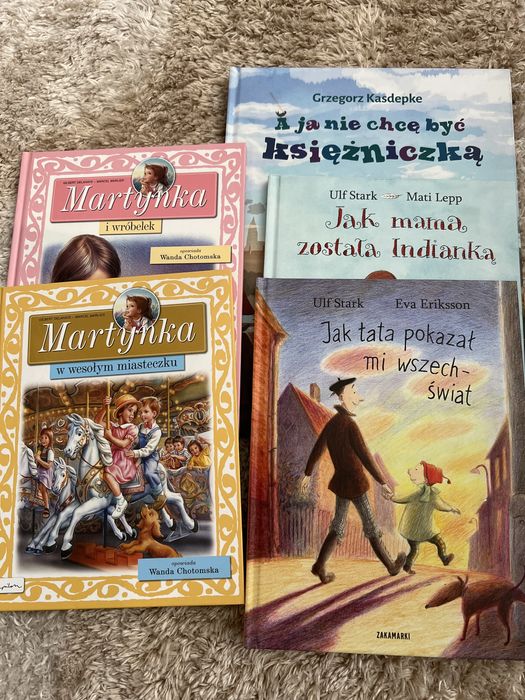 Zestaw ksiażek dla dzieci