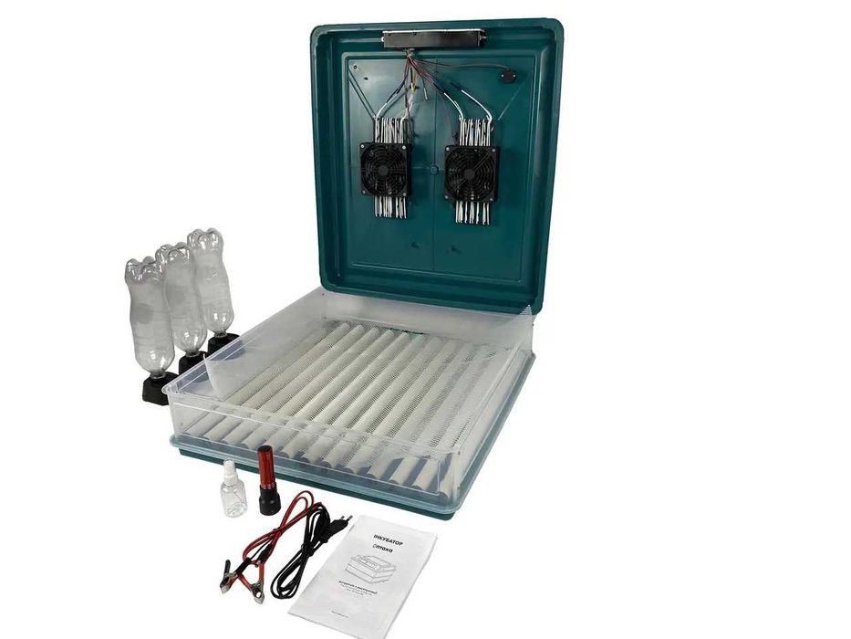 Інкубатор автоматичний ПТАХА 130-G (220/12В) з роликовим  механізмом