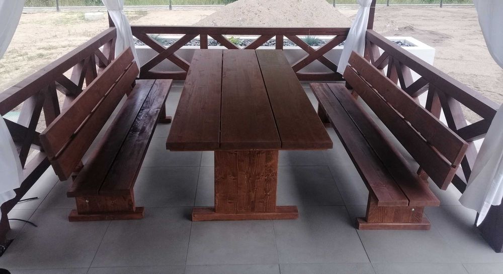 Zestaw mebli ogrodowych Marcin 2+1