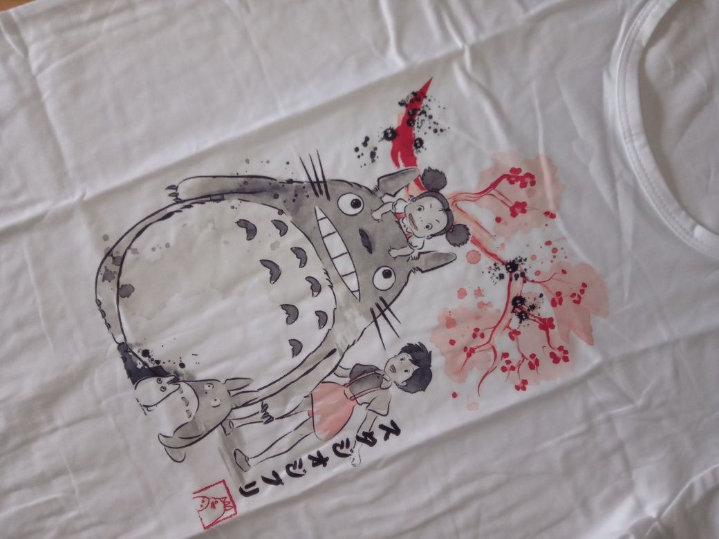 T-shirt r.L Totoro Mangę Anime