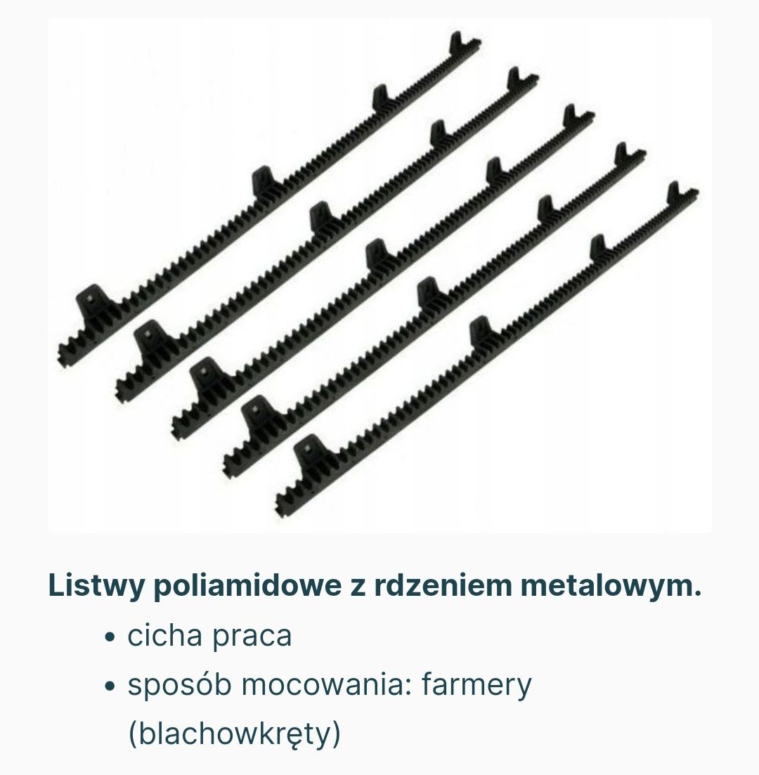 Sprzedam Listwa Do Bramy Przesuwnej NOWA