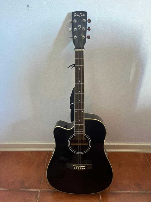 Guitarra Acústica para esquerdinos Harley Benton