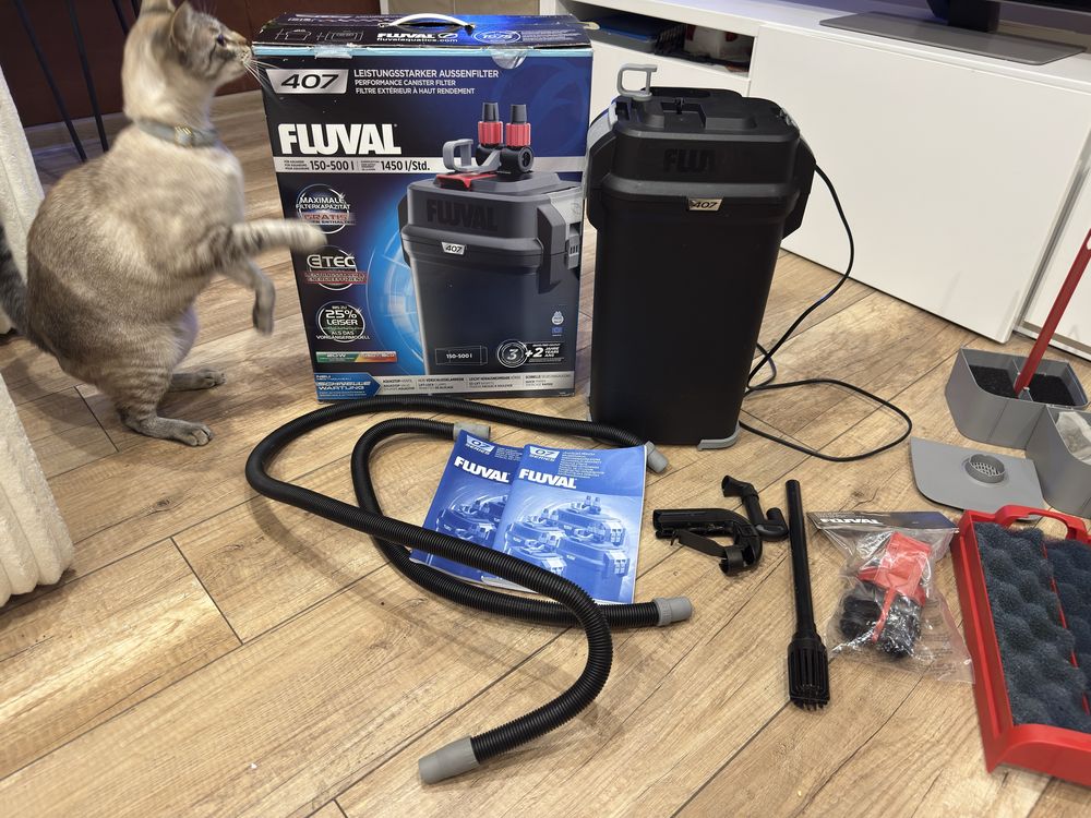 Fluval 407 Filtr Kubełkowy do akwarium na gwarancji
