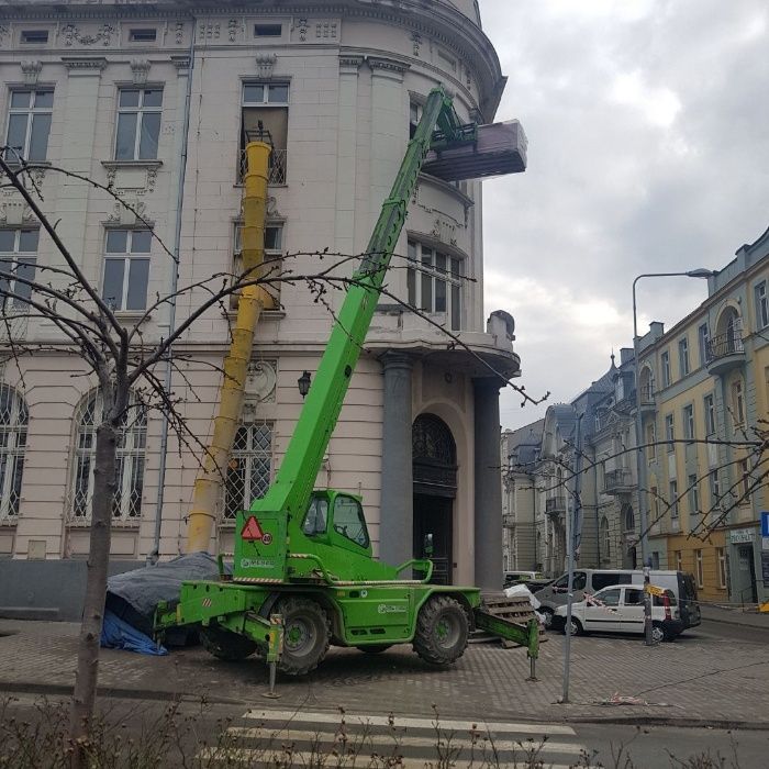 Wynajem Ładowarki Zwyżki Manitou Usługi ładowarką