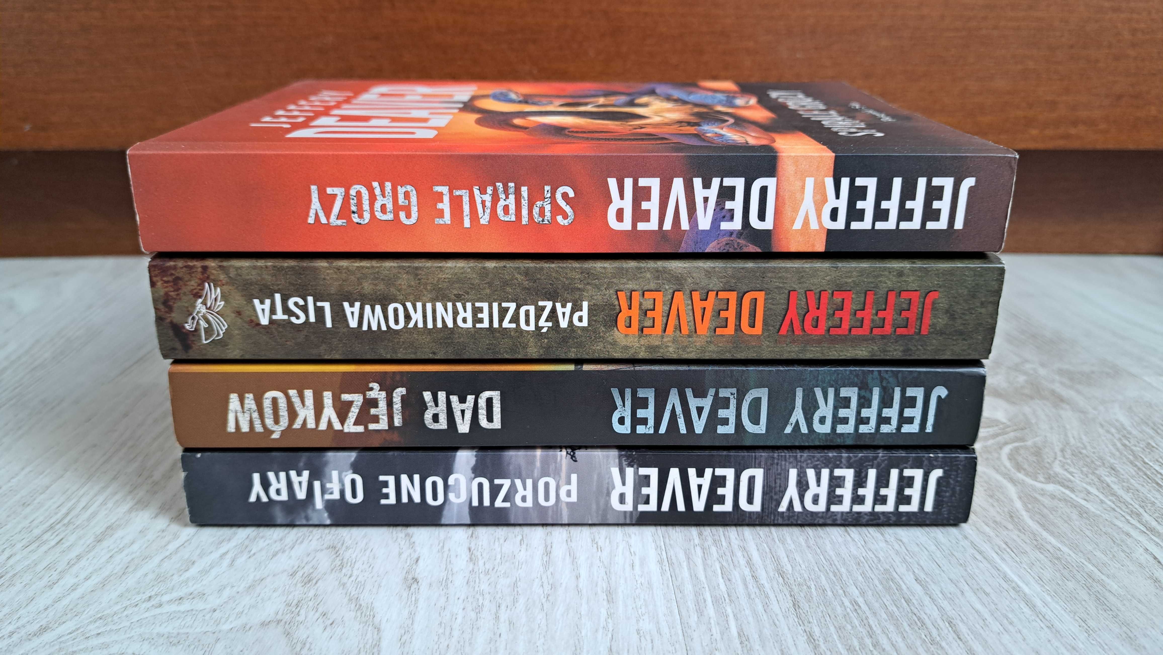 Deaver Dar języków Spirale grozy Październikowa lista Porzucone ofiary