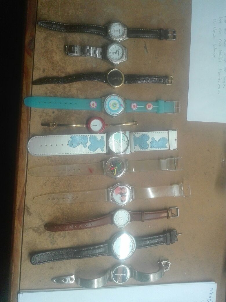 Conjunto Relogios Rapariga Swatch Skin/ Timberland, etc