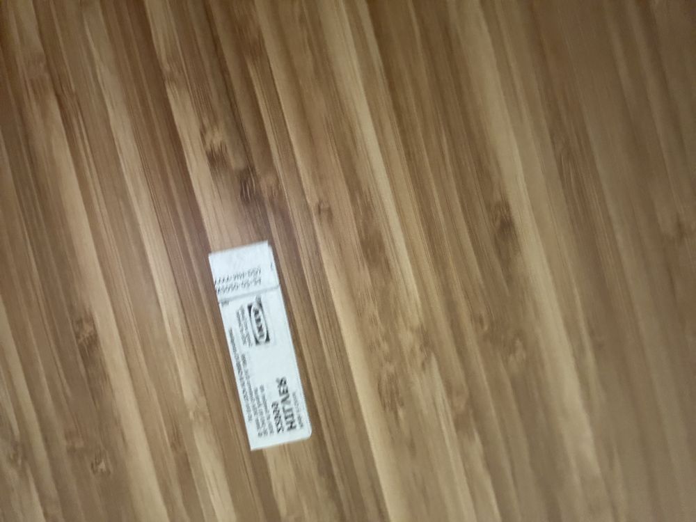 Biurko blat bambusowy ikea hilver transport