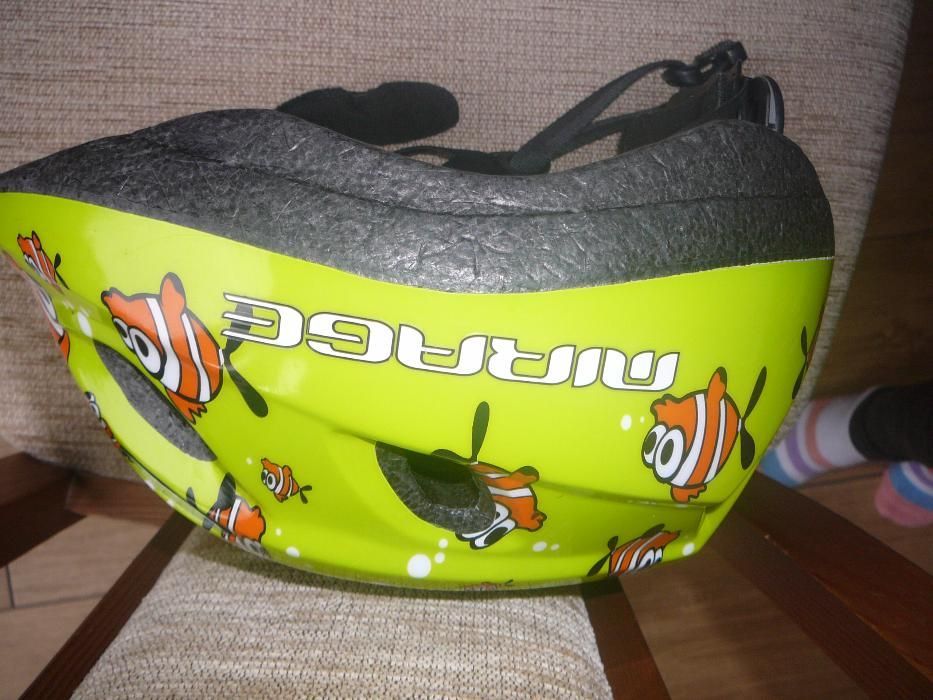 Kask rowerowy dziewczęcy