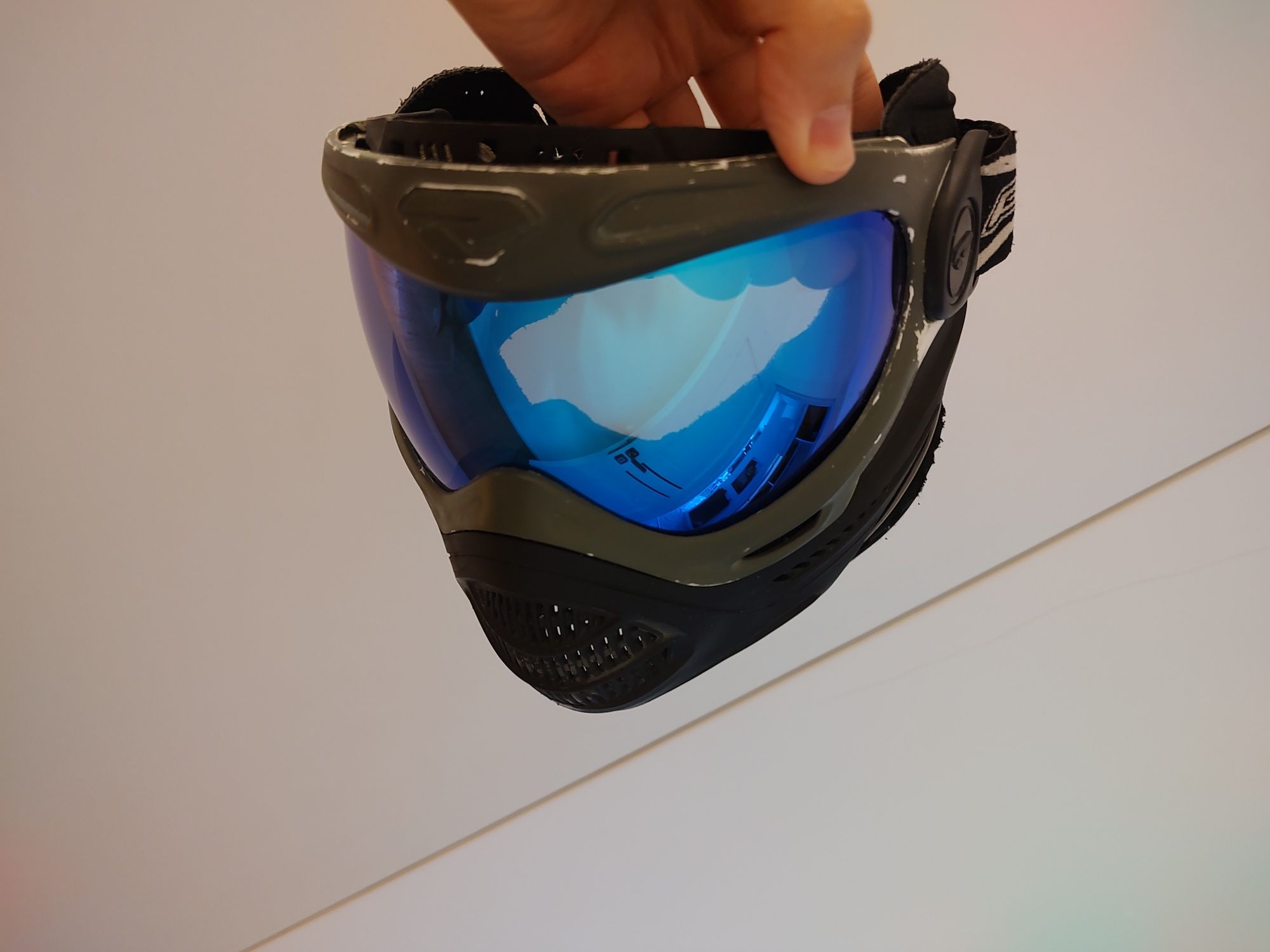 Maska paintballowa Proto Axis Iridium Blue + szybka