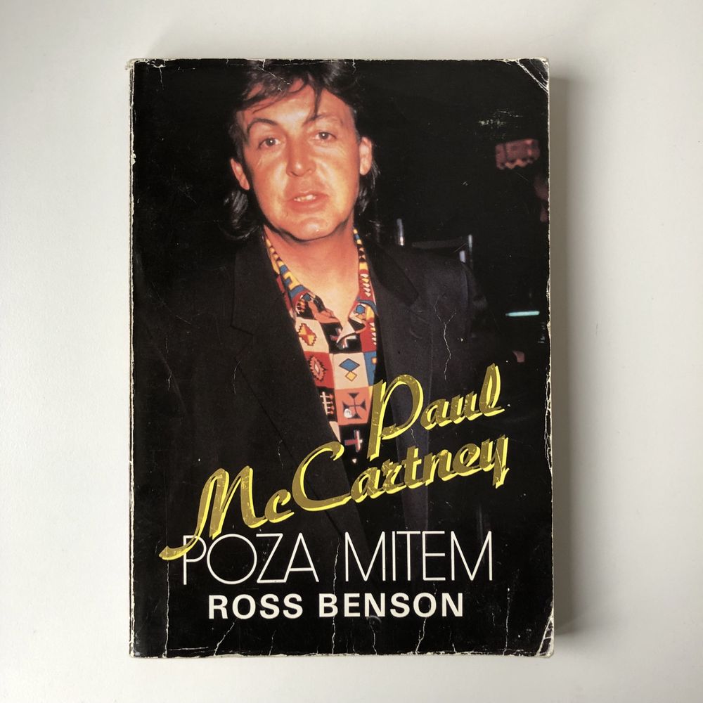 Ross Benson Paul McCartney Poza mitem książka