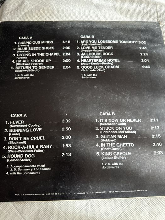 Elvis - Para los fans espanoles
