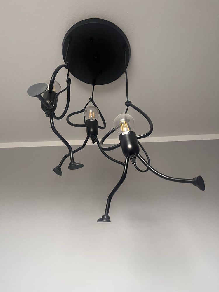 Lampa loft ludziki