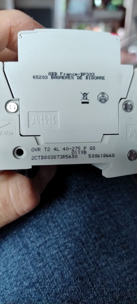 ABB Ogranicznik przepięć AC OVR T2 40-275