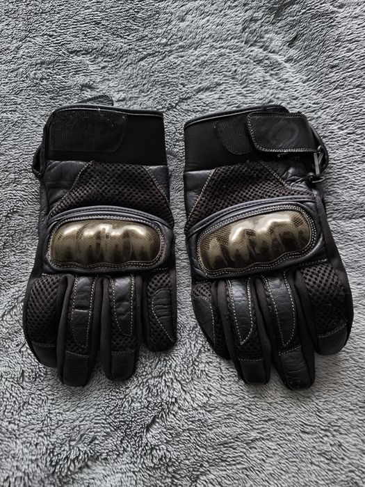 Luvas para mota pretas