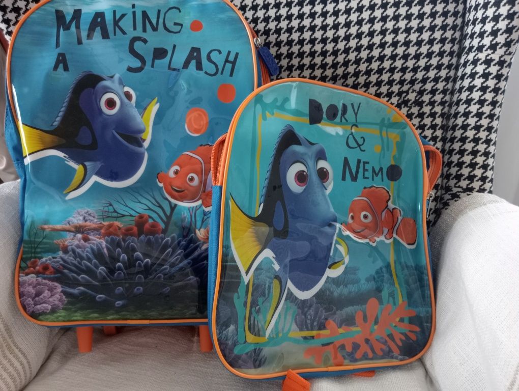 Plecak + walizka Gdzie jest Nemo
