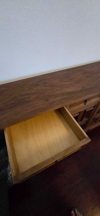 Aparador de buffet Vintage em madeira maciça - em bom estado