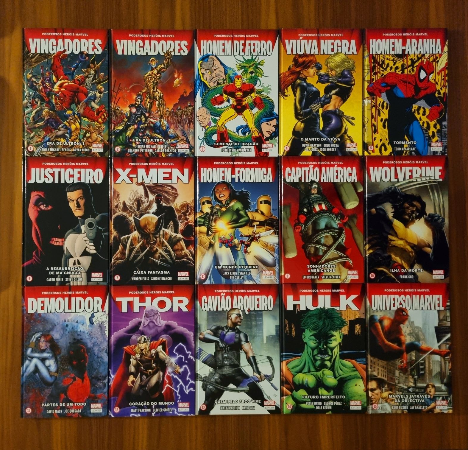 BD Marvel Coleção Poderosos Heróis Marvel