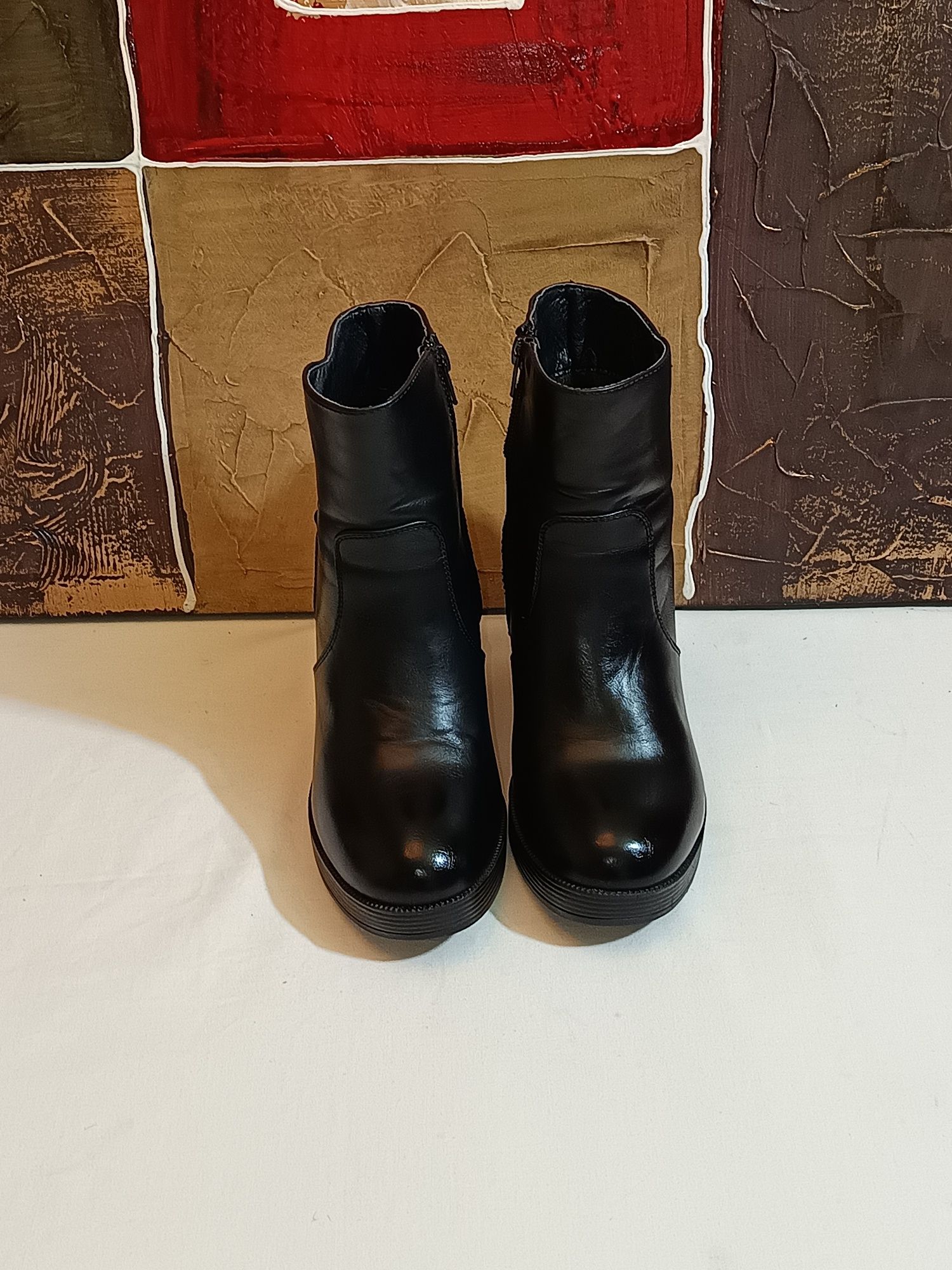 Botas com tacão 37
