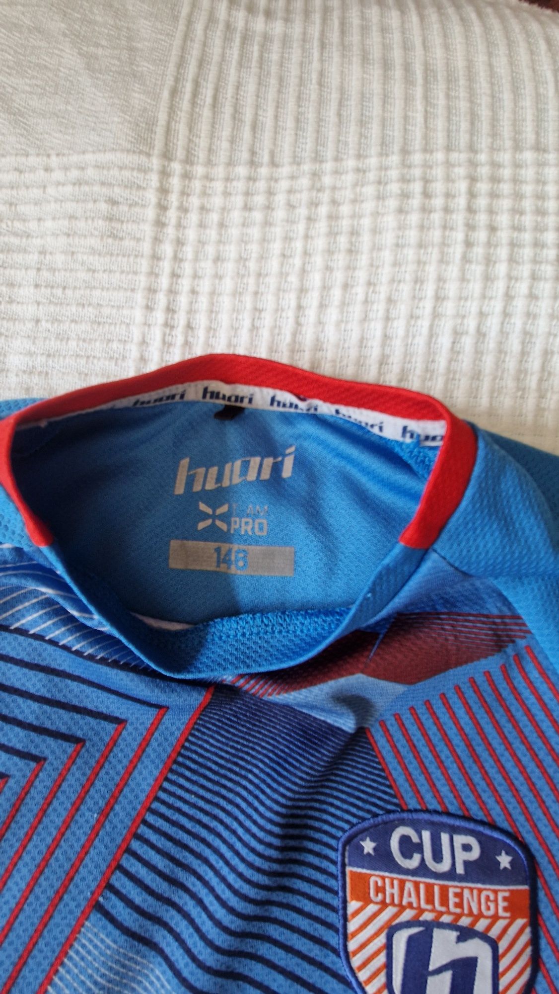 Komplet piłkarski lato trening w-f rozm. 148cm