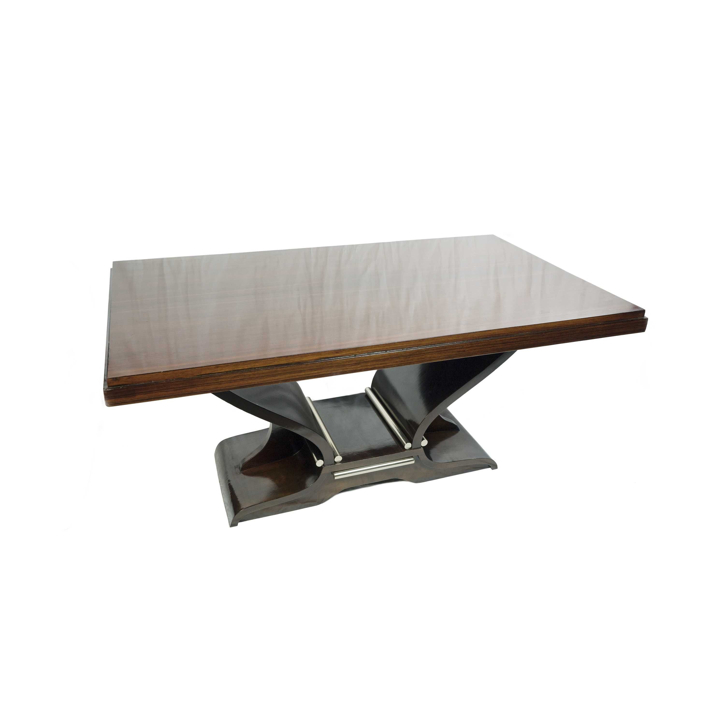 Mesa jantar pau santo Art Deco vintage | século XX