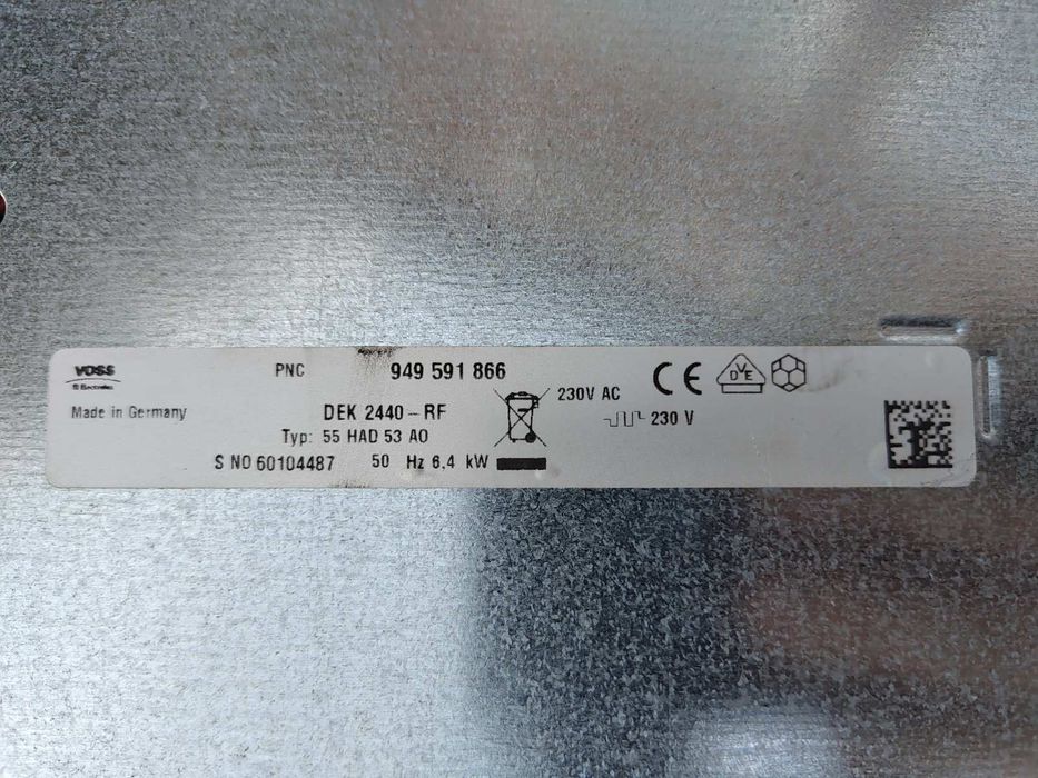 Варильна поверхня електрична Electrolux DEK 2440-RF
Вари