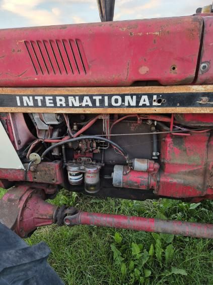 Ciągnik  case international  844