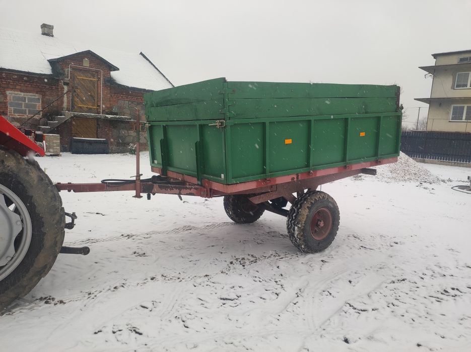 Przyczepa Jednoosiowa Wywrotka
