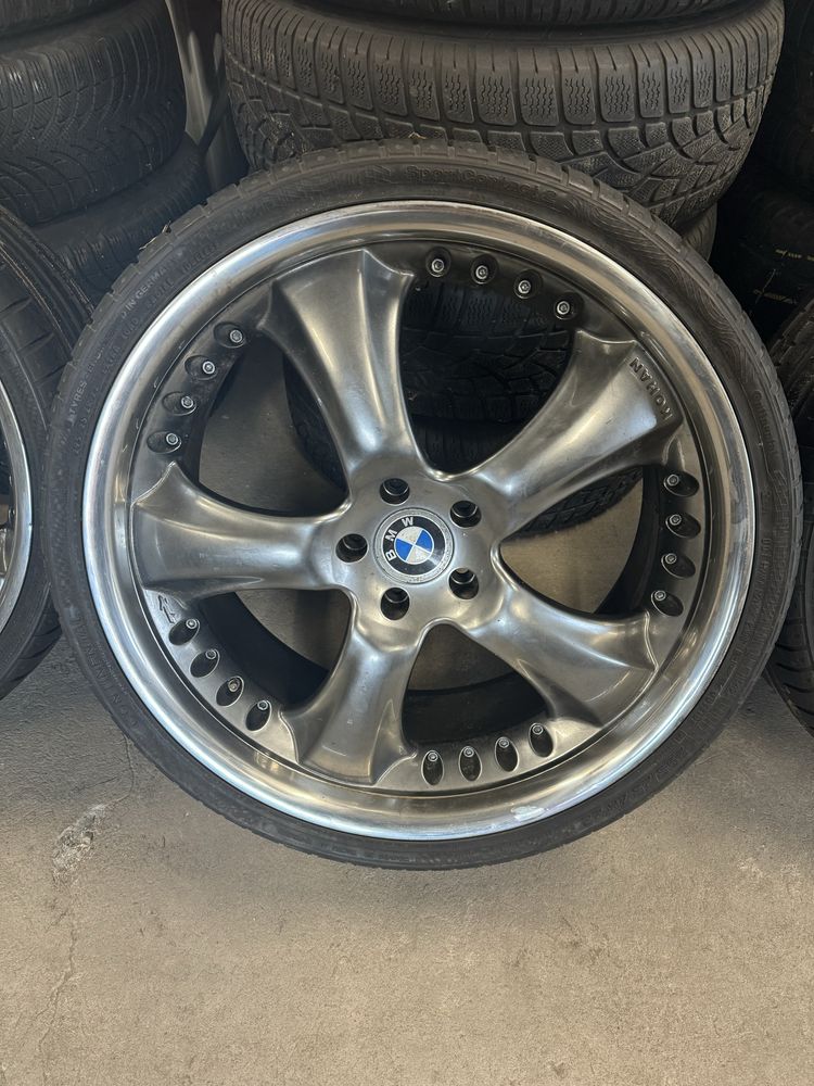 Alufelgi 22” ET45 ,5x120 , srodek centrujacy 7,2  + opony , BMW , VW