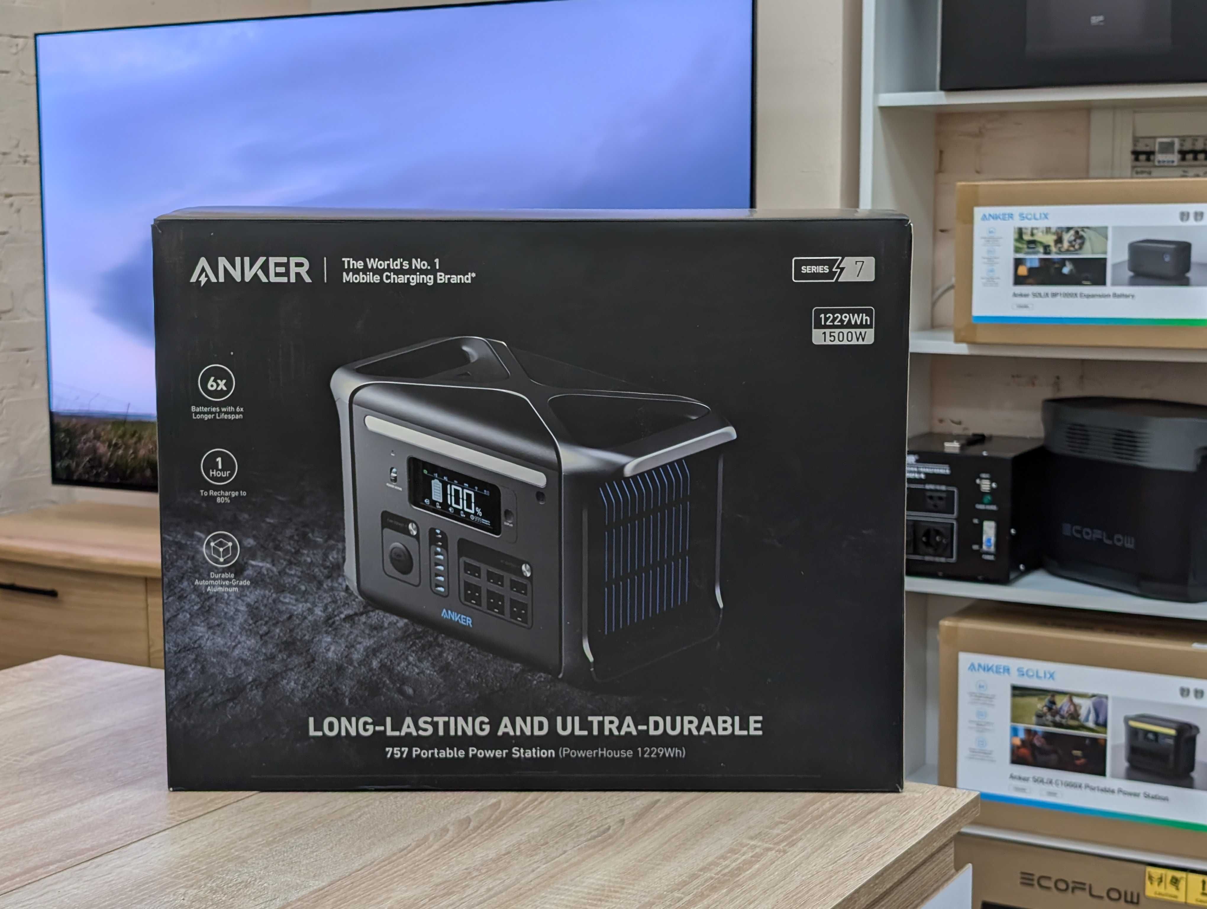 Зарядна станція Anker PowerHouse 757 Power Station 1800W 1229Wh