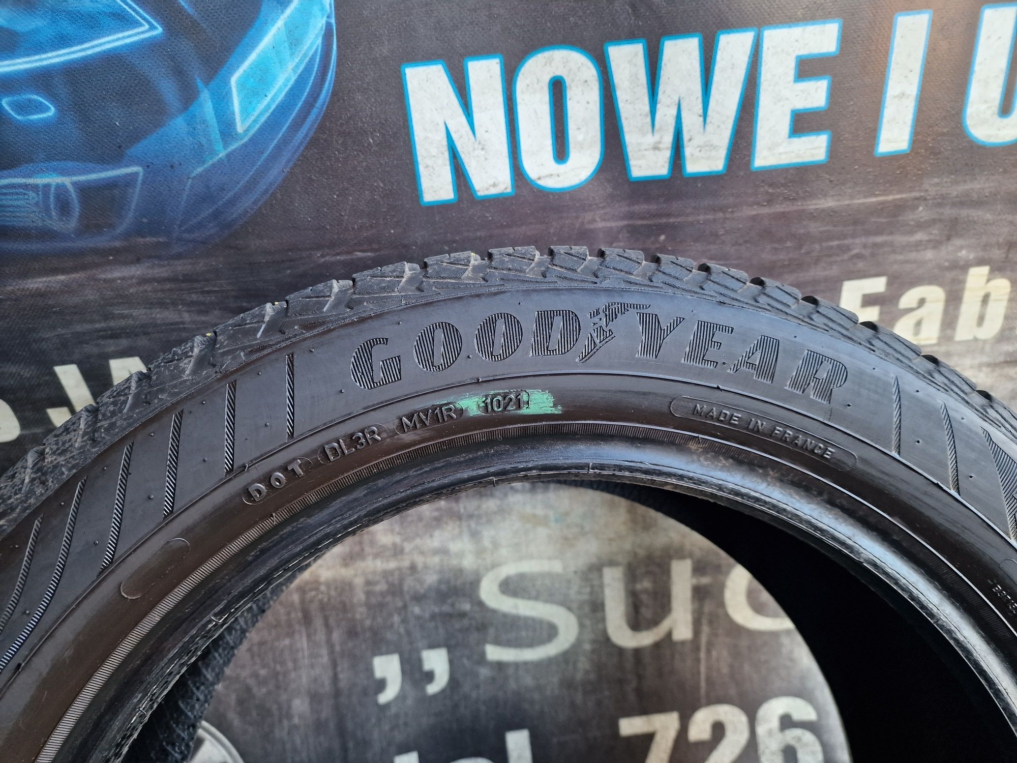 Opony Całoroczne 215/55/17 Goodyear Komplet 8mm 2021rok