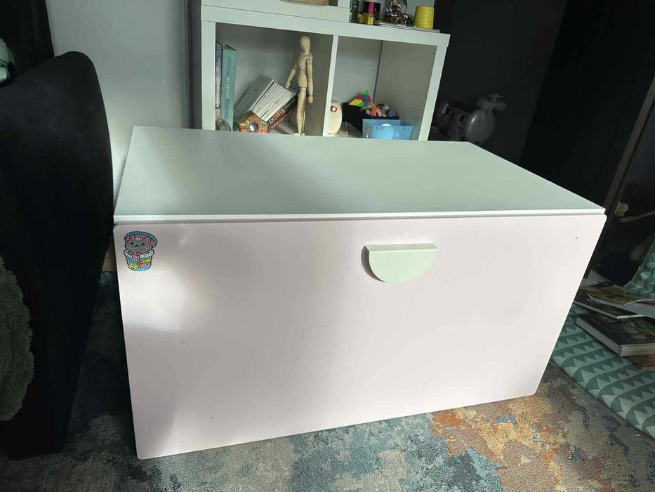 Ikea Smastad ławka z pojemnikiem na zabawki