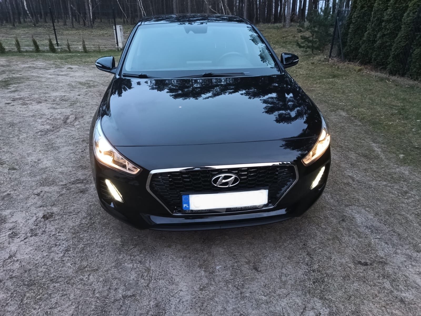 Hyundai i30 benzyna 2017 super auto hatchback