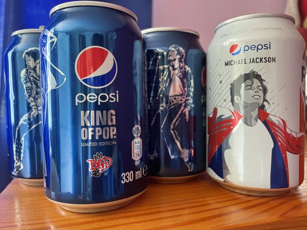 Puszki Pepsi edycja limitowana Michael Jackson