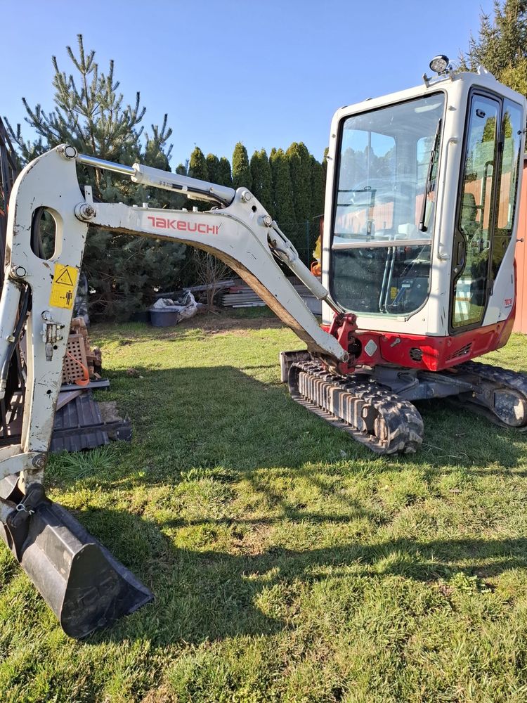Minikoparka Takeuchi TB216 | 2019 rok | 1800 mth | Bardzo dobry stan