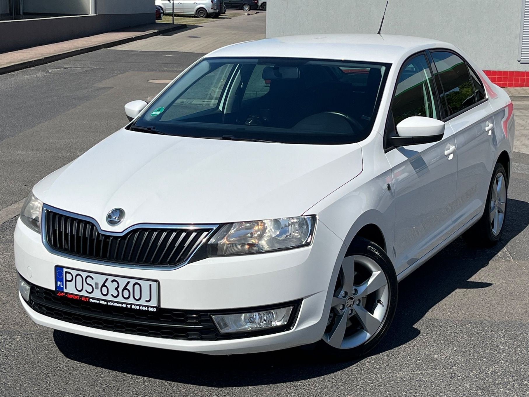Skoda RAPID Świeżo Zarejestrowana Import Niemcy Zadbana Serwisowana 6 Biegów
